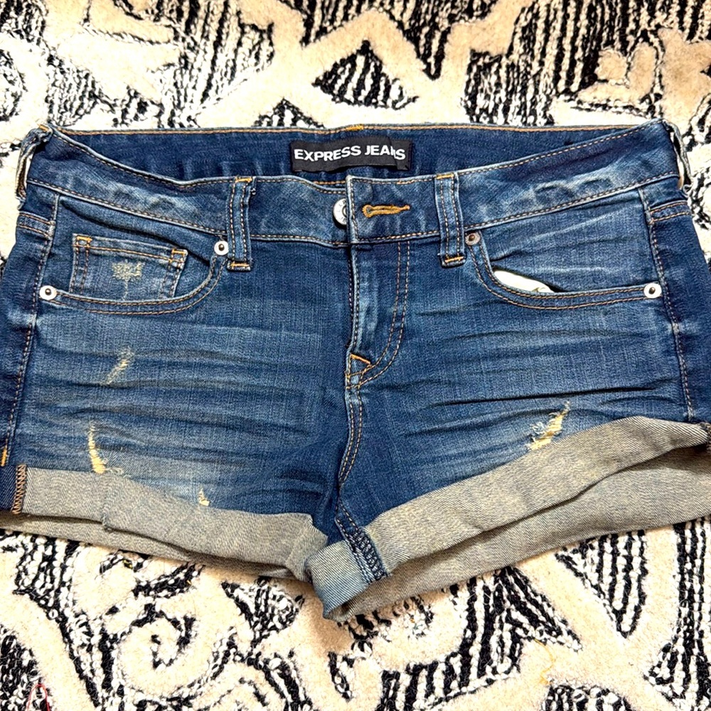 Jeans shorts in size 0